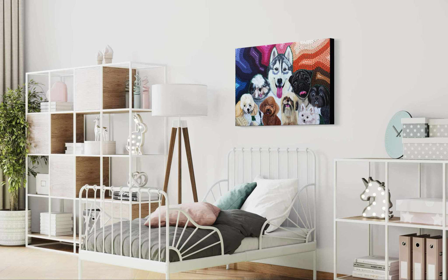 "Tamed Pack" Original Oil Painting (SOLD)