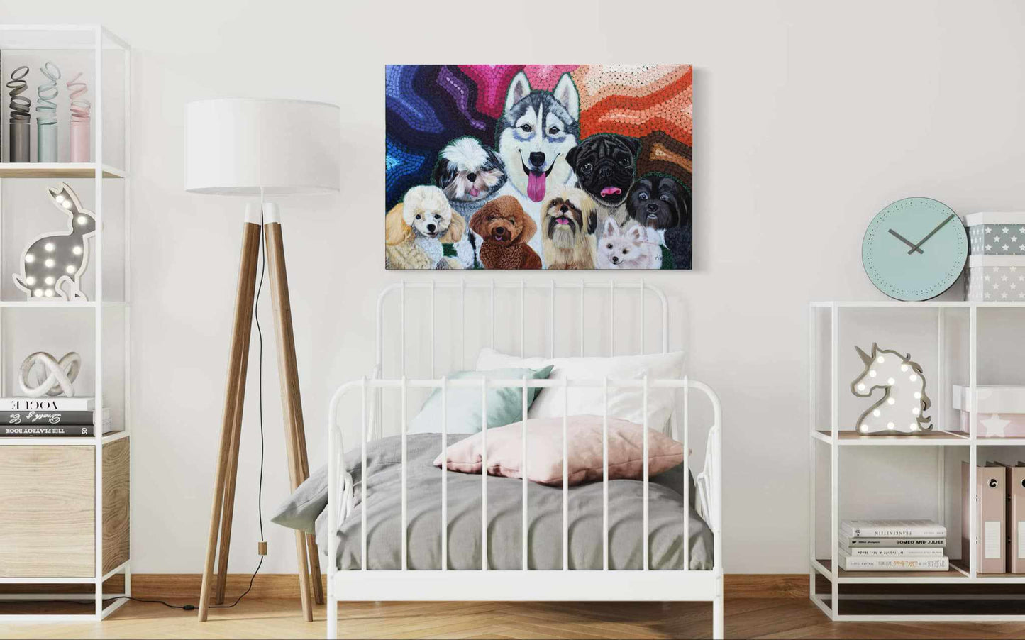"Tamed Pack" Original Oil Painting (SOLD)